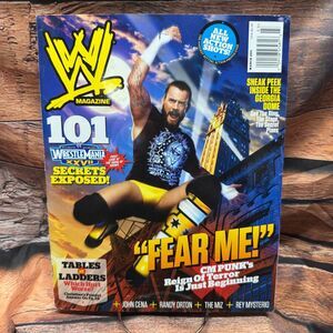 WWE Magazine March 2011 CM Punk WrestleMania XXVII John Cena Randy Orton WWE